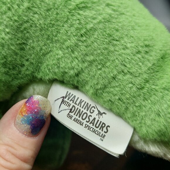 Vintage 1998 Walking with Dinosaurs the Arena Spectacular Brontosaurus Plush EUC - Picture 6 of 7